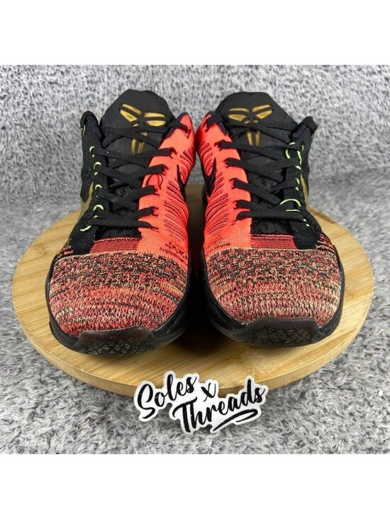 Nike Kobe 10 Elite Low \'Christmas\' Size 8 Men Black Gold Crimson 802560-076 main image 4